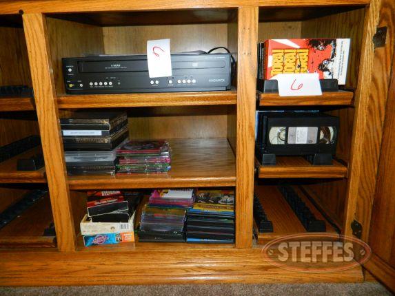 DVD/ VHS players & various DVD & VHS movies